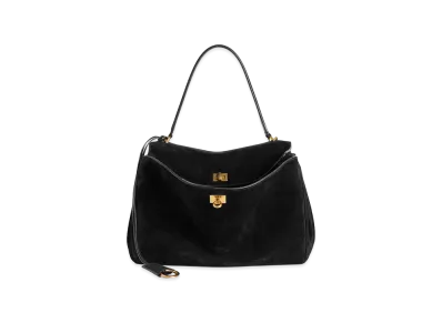 BALENCIAGA Women's Rodeo Handbag Medium "Black"