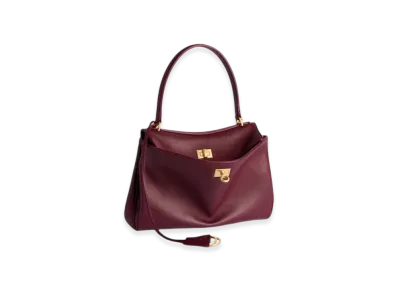 BALENCIAGA Rodeo Handbag Small "Burgundy"