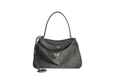 BALENCIAGA Rodeo Handbag Small "Storm Grey"