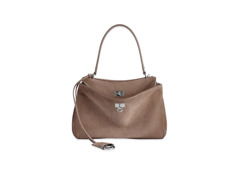 BALENCIAGA Women's Rodeo Handbag Small "Sesame"