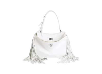 BALENCIAGA Women's Rodeo Handbag Small "White"