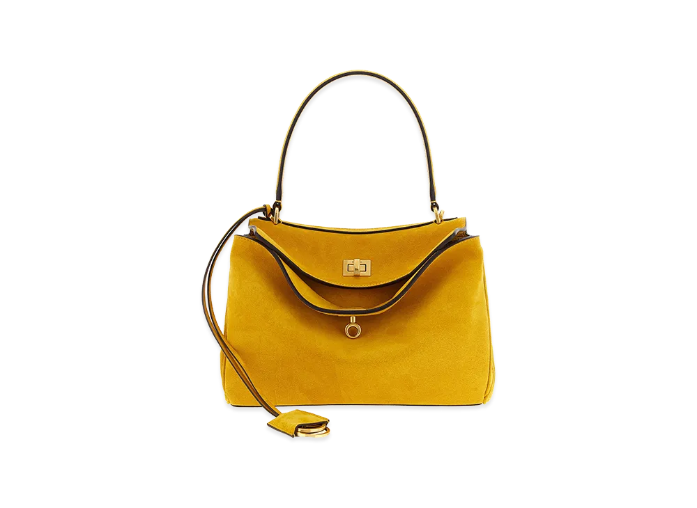 BALENCIAGA Women's 'Rodeo' Small Handbag "Yellow"