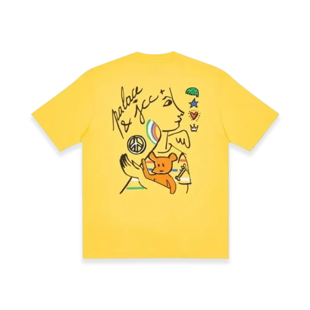 PALACE x Jcdc-2 T-Shirt Jcdc "Yellow"