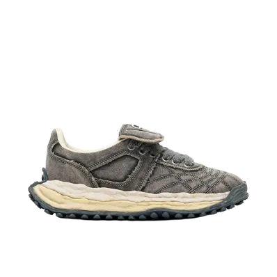 Maison MIHARA YASUHIRO SCOTT OG Sole Bleached Canvas Low-top Sneakers "Gray"