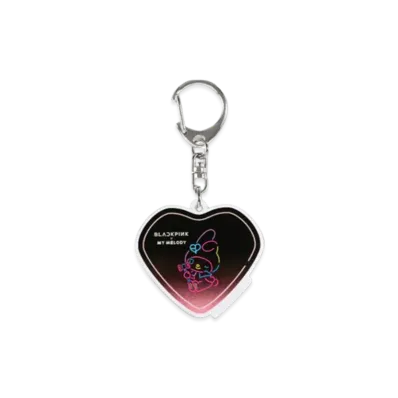 BLACKPINK x My Melody Acrylic Key Holder "Neon"
