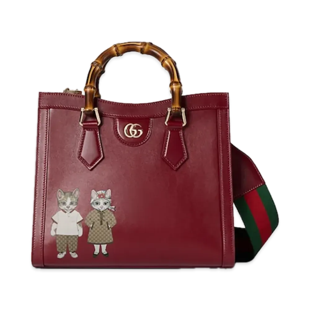GUCCI x Higuchi Yuko GUCCI Diana Medium Tote Bag Japan Exclusive "Light Gold Tone"