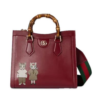 GUCCI x Higuchi Yuko GUCCI Diana Medium Tote Bag Japan Exclusive "Light Gold Tone"
