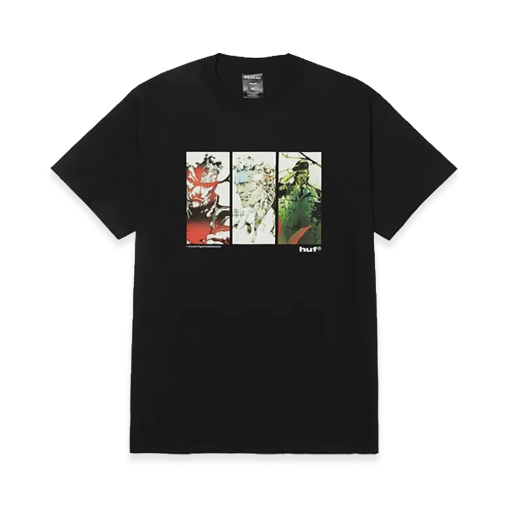 HUF x METAL GEAR SOLID Legacy Tee "Black"