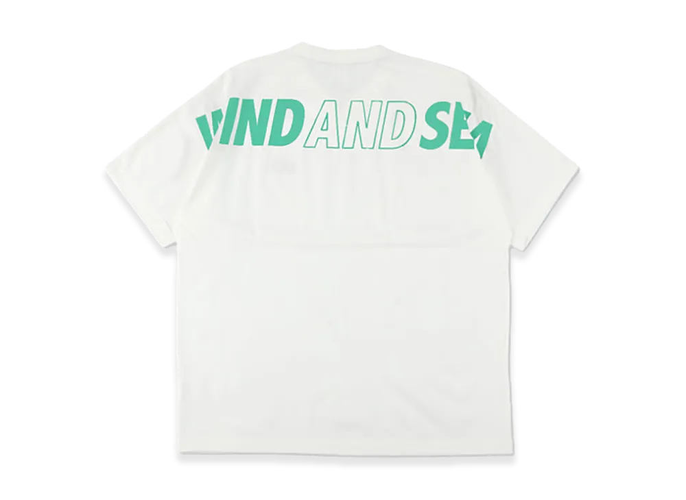 WIND AND SEA S/S Tech Tee "Off White/Mint"