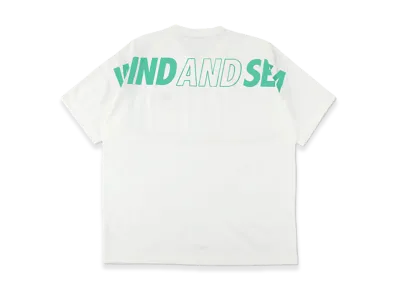 WIND AND SEA S/S Tech Tee "Off White/Mint"