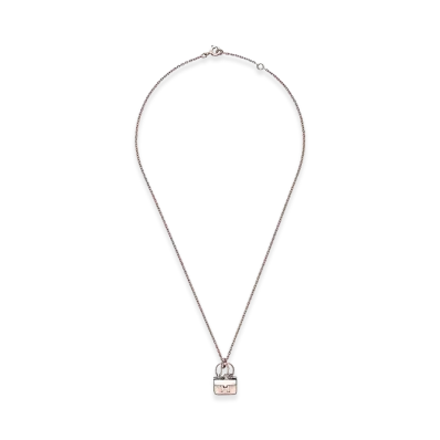 Hermes Constance Amulette Pendant "Pink Gold/1 Diamond"