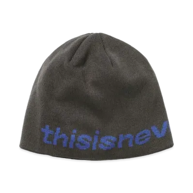 thisisneverthat SP-Logo No Cuff Beanie "Charcoal"