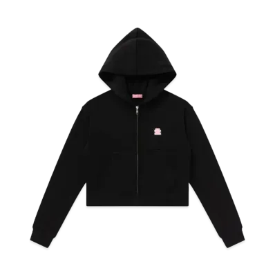 BlackEyePatch Small OG Label Zip Hoodie "Black"