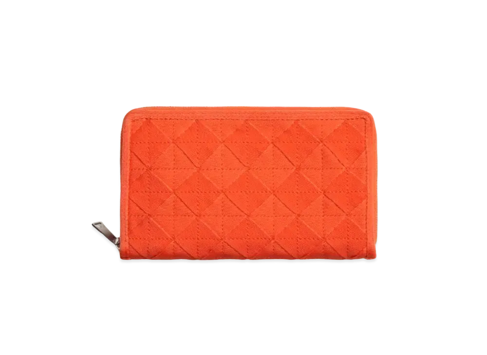 Bottega Veneta Zip Around Wallet "Orange"
