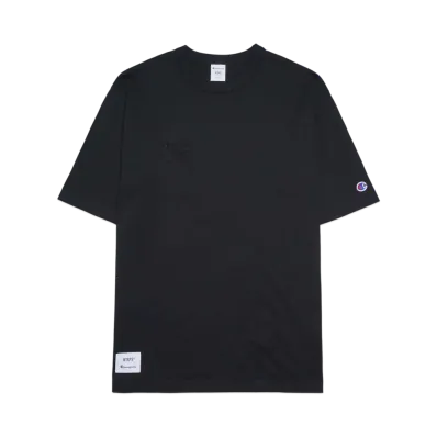 WTAPS x Champion Academy S/S T-Shirts "Black"