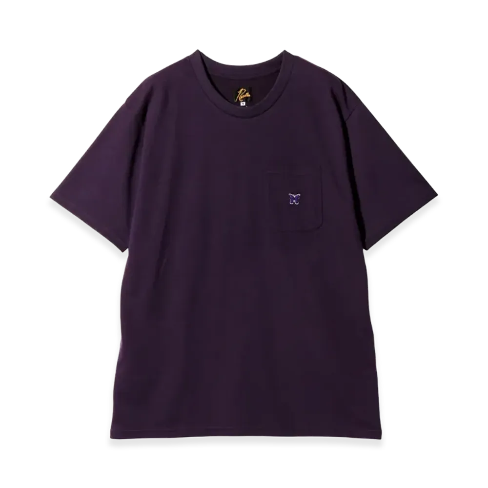 NEEDLES S/S Crewneck T-Shirt "Eggplant"