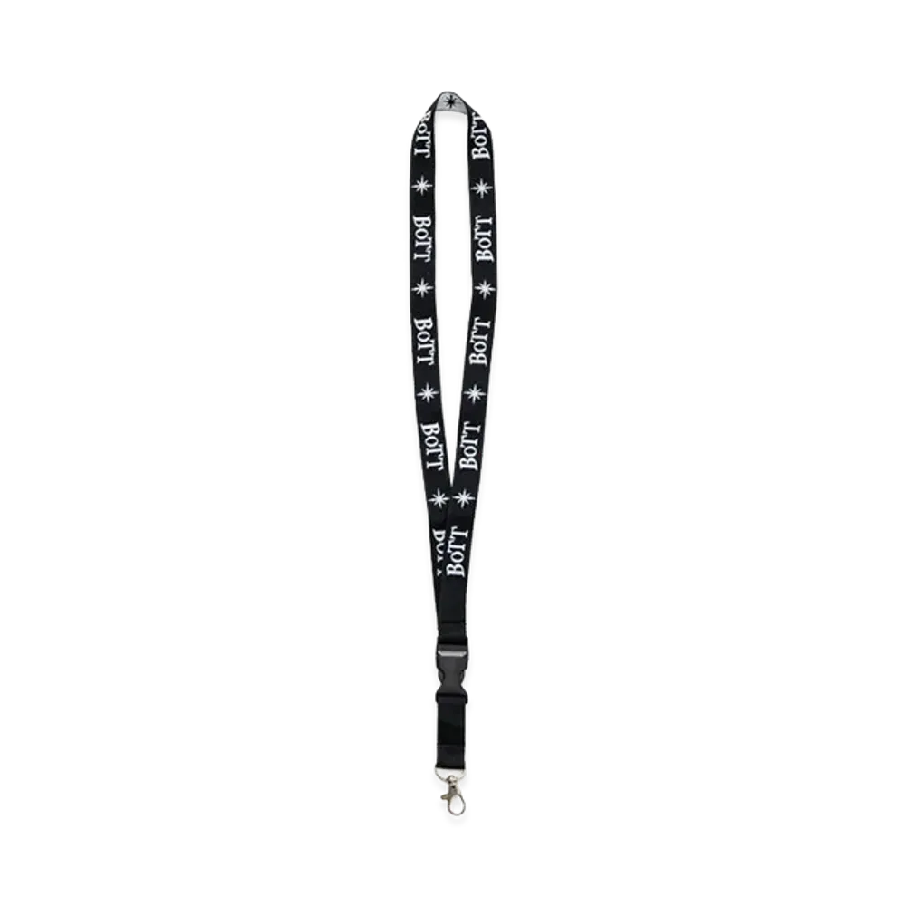 BoTT Logo Repeat Lanyard "Black"