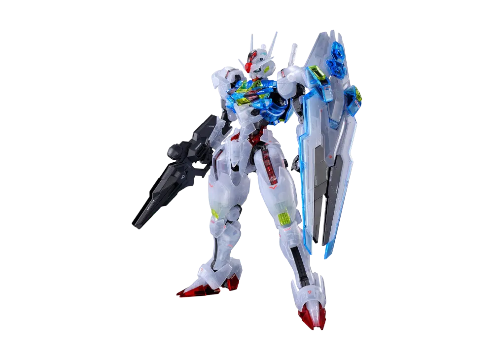 BANDAI "FULL MECHANICS" FM 1/100 Gundam Aerial [Clear Color] Gundam Base Limited