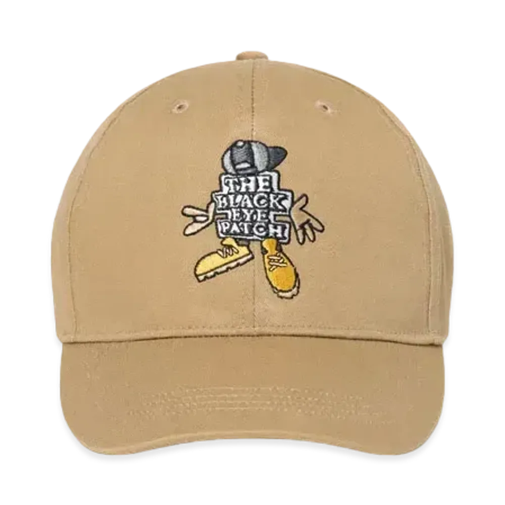 Black Eye Patch OG Boy Flexcap "Beige"