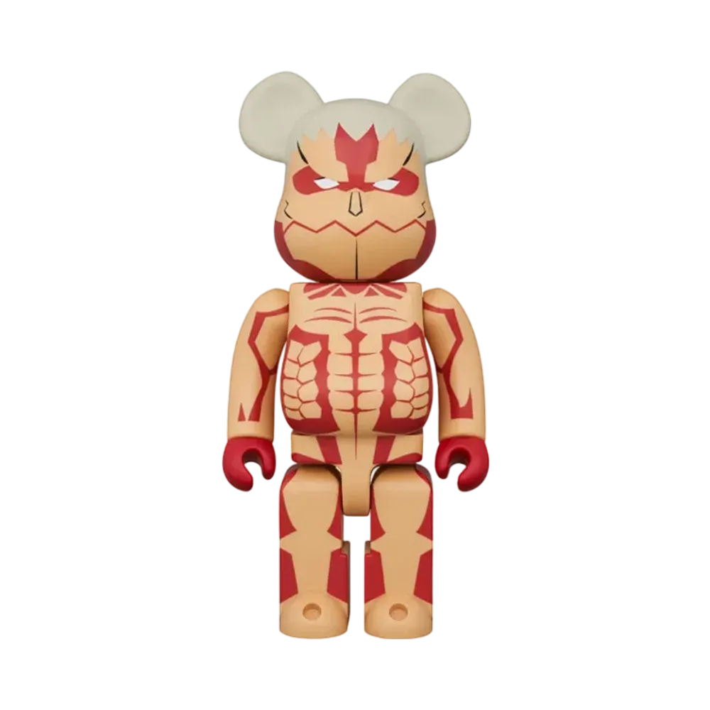 Bearbrick Attack on Titan Armored Titan 400%