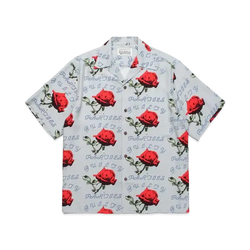 WACKO MARIA PARADISE TOKYO Summer Festival Hawaiian Shirt "Gray"