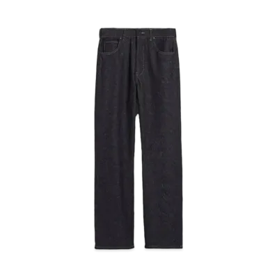 Max Mara Lacuna Wide Leg Denim Pants "Ultramarine"