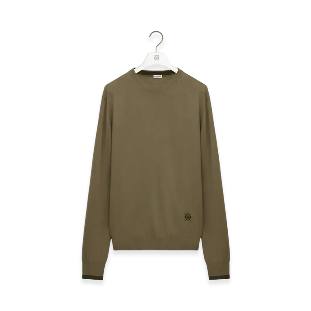 LOEWE Sweater "Green/Khaki Green"