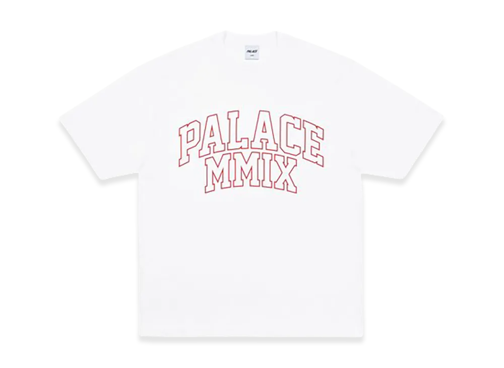 PALACE Mmix Heavy Slub T-Shirt "White"