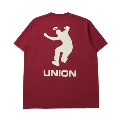 UNION Syd S/S Tee "Burgundy"