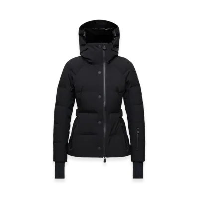 MONCLER Guyane Hooded Down Ski Jacket "Black"