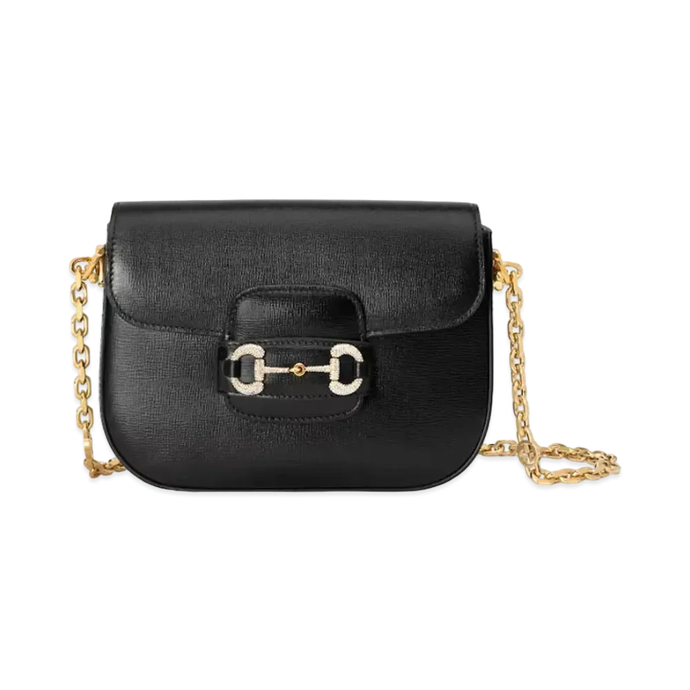 GUCCI Horsebit 1955 Mini Bag "Black"