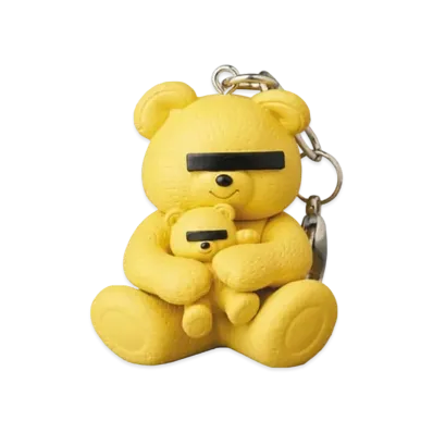 UNDERCOVER x BE@RBRICK Bear Keychain "Yellow"