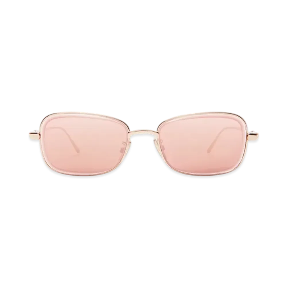 LOEWE Seashell Sunglasses "Rose Gold"