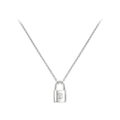Louis Vuitton Pendentif Silver Lock it