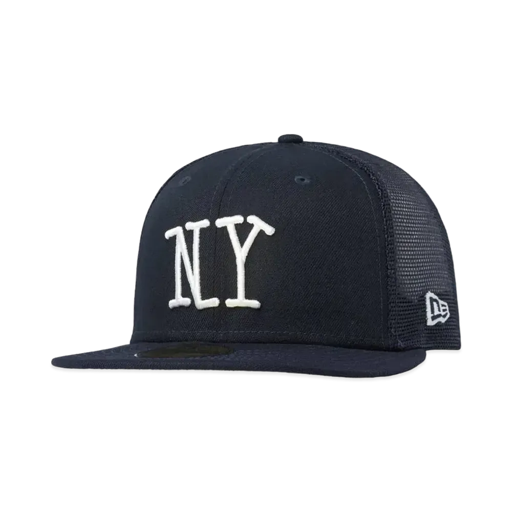 Stussy NY MESH BACK NEW ERA CAP "Navy"