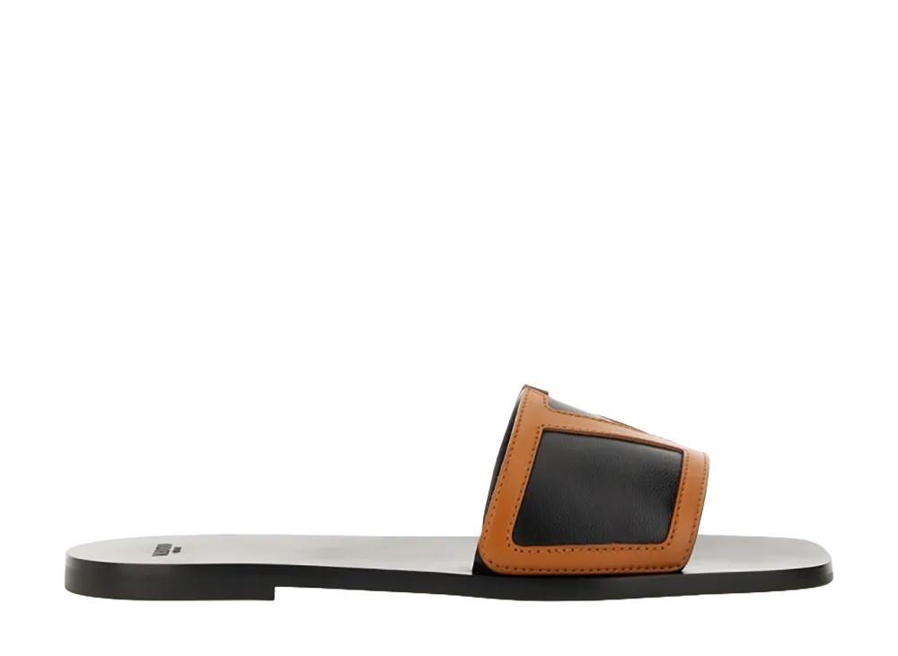 Valentino Garavani Women's Viva Superstar 5mm Slides "Black"