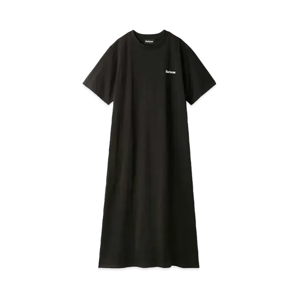 Barbour Japan Limited T-shirt Dress (Oversized Fit) "Black"