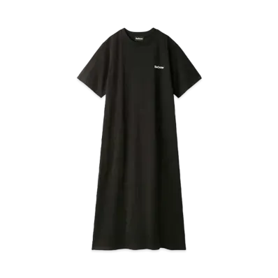 Barbour Japan Limited T-shirt Dress (Oversized Fit) "Black"