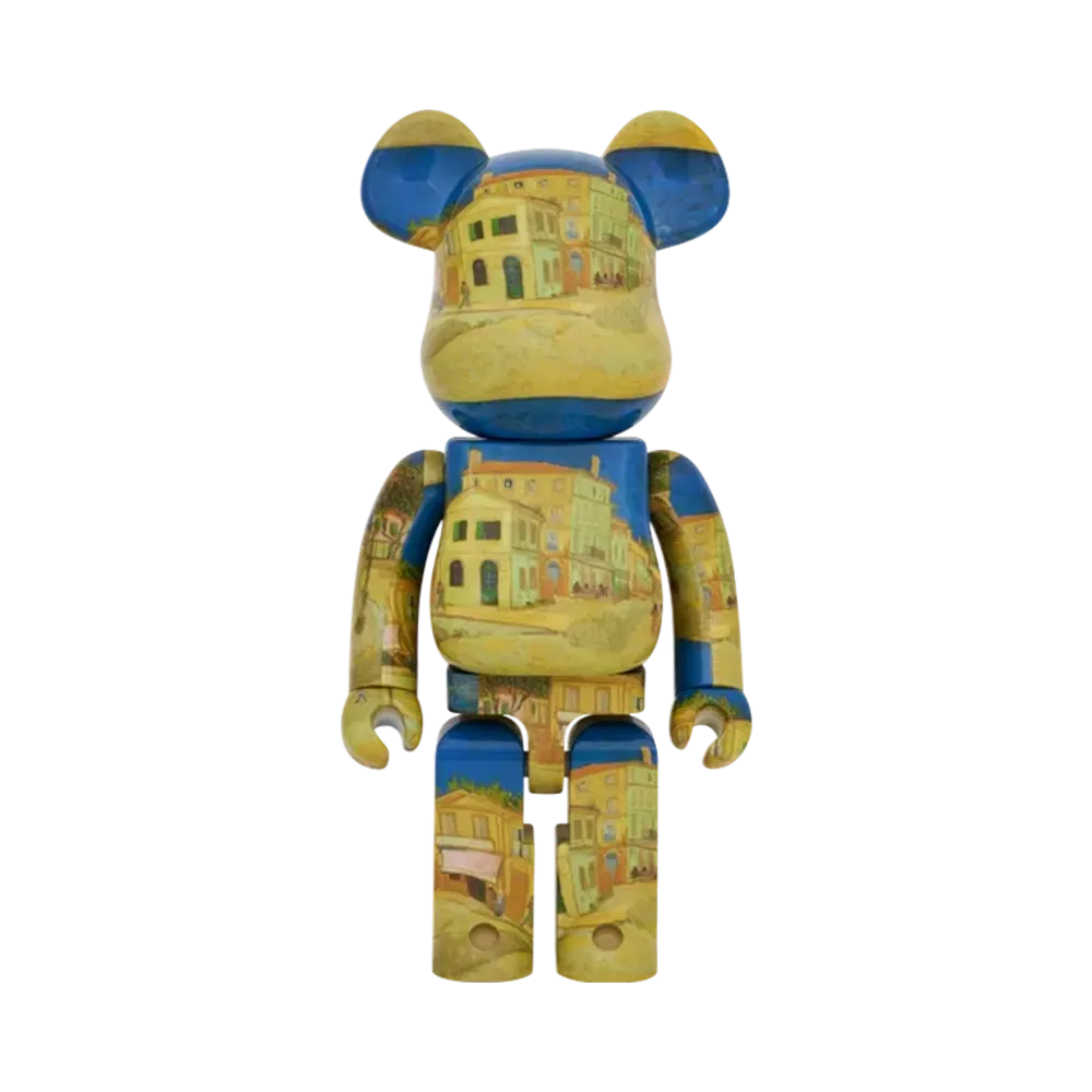 MEDICOM TOY "BEARBRICK" Van Gogh Museum The Yellow House (The Street) 1000%