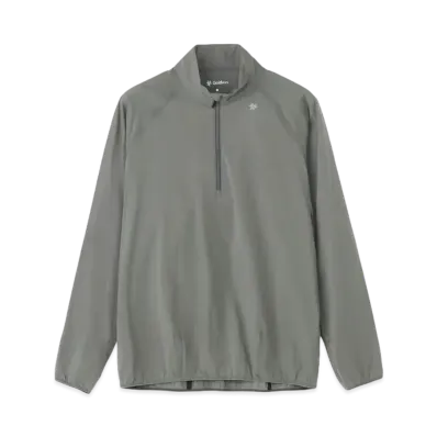 Goldwin Short Zip Floating Wind Shell Jacket (Unisex) "Cloud Gray"