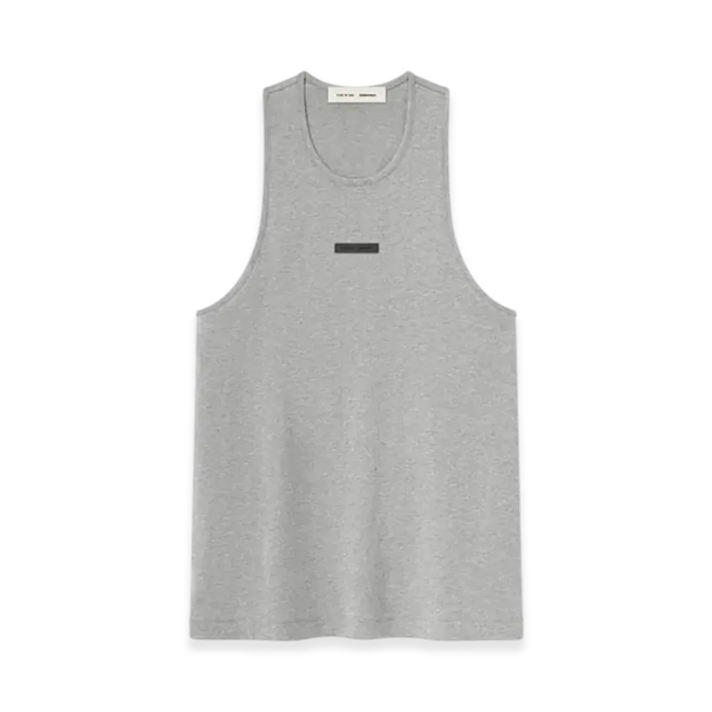 FEAR OF GOD ESSENTIALS Essential Tank "Concrete Heather"