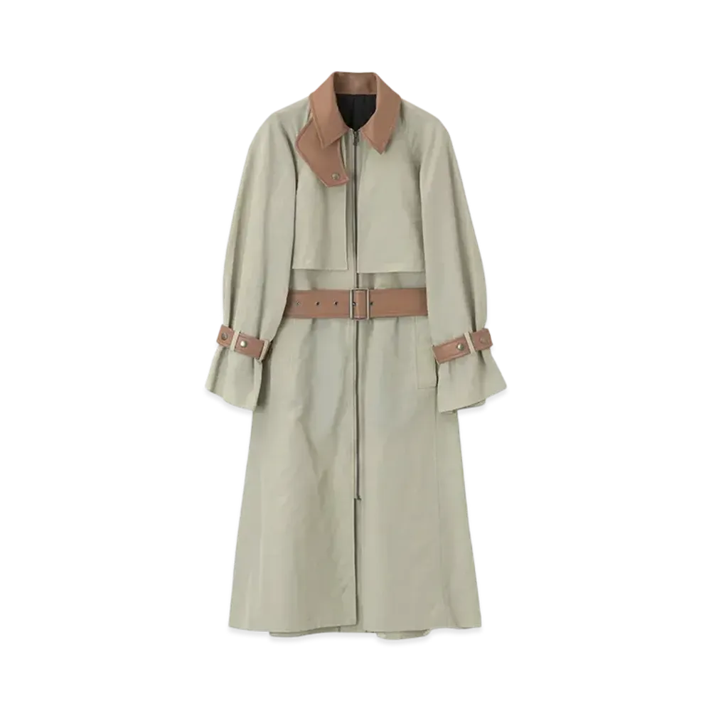 Paul Smith Women's faux leather coat "LightBeige"