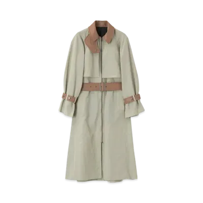 Paul Smith Women's faux leather coat "LightBeige"