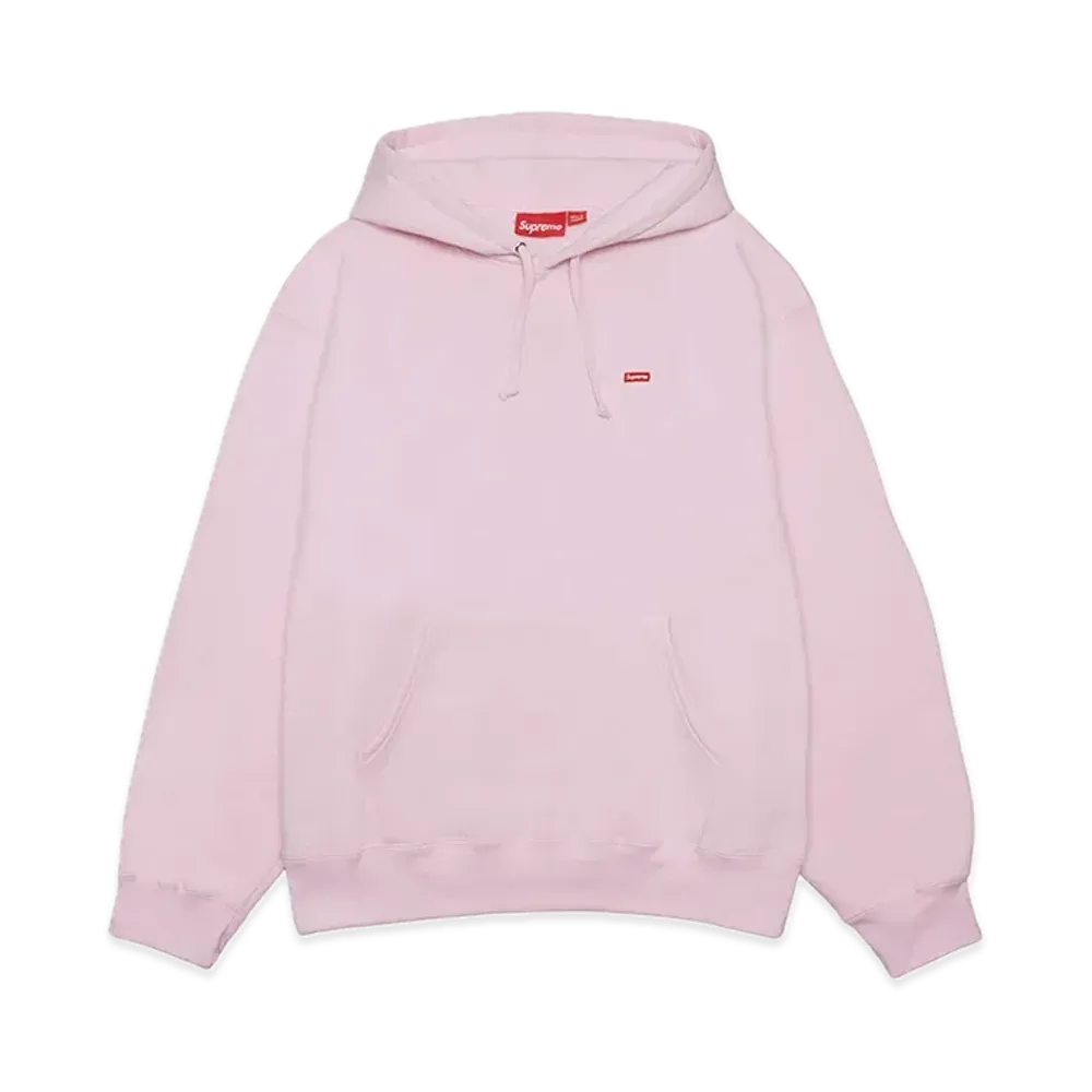 Supreme Small Box Hooded Sweatshirt "Light Pink" (24SS)
