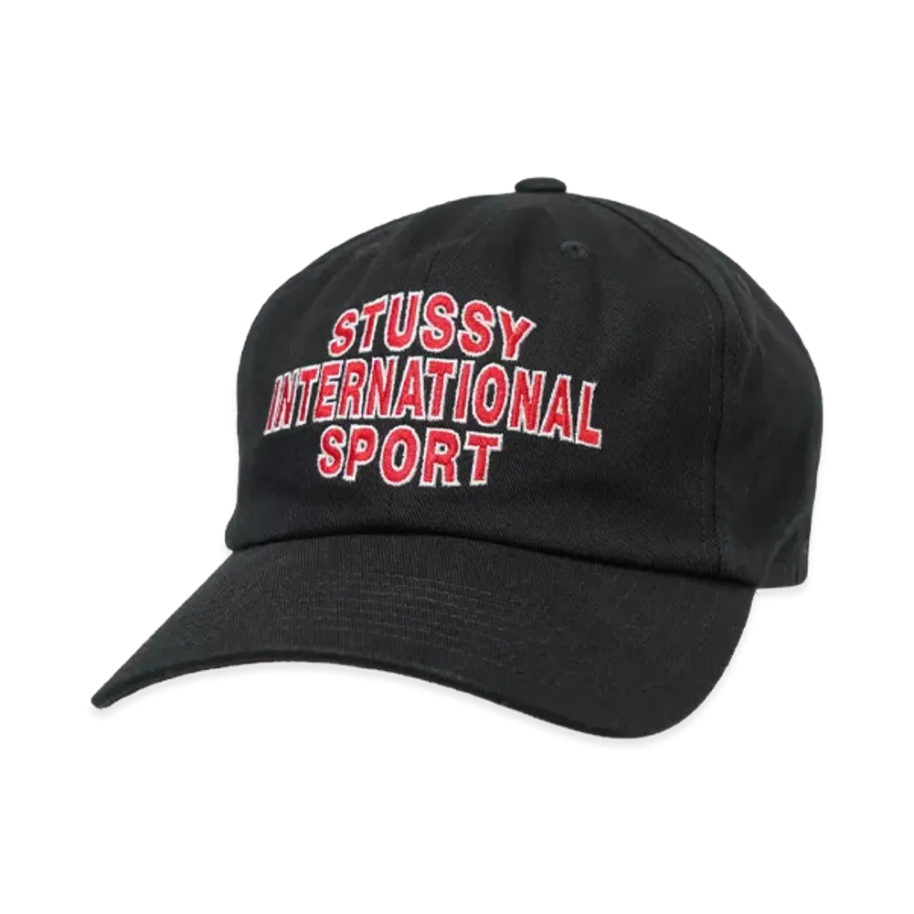Stussy Mid-Depth International Sport Strapback "Black" 1311182