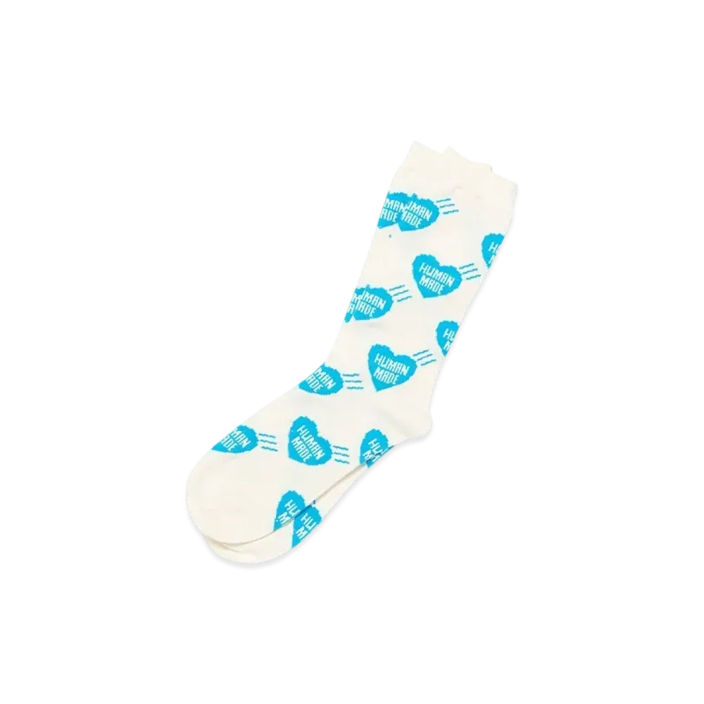 HUMAN MADE Heart Socks "Blue"