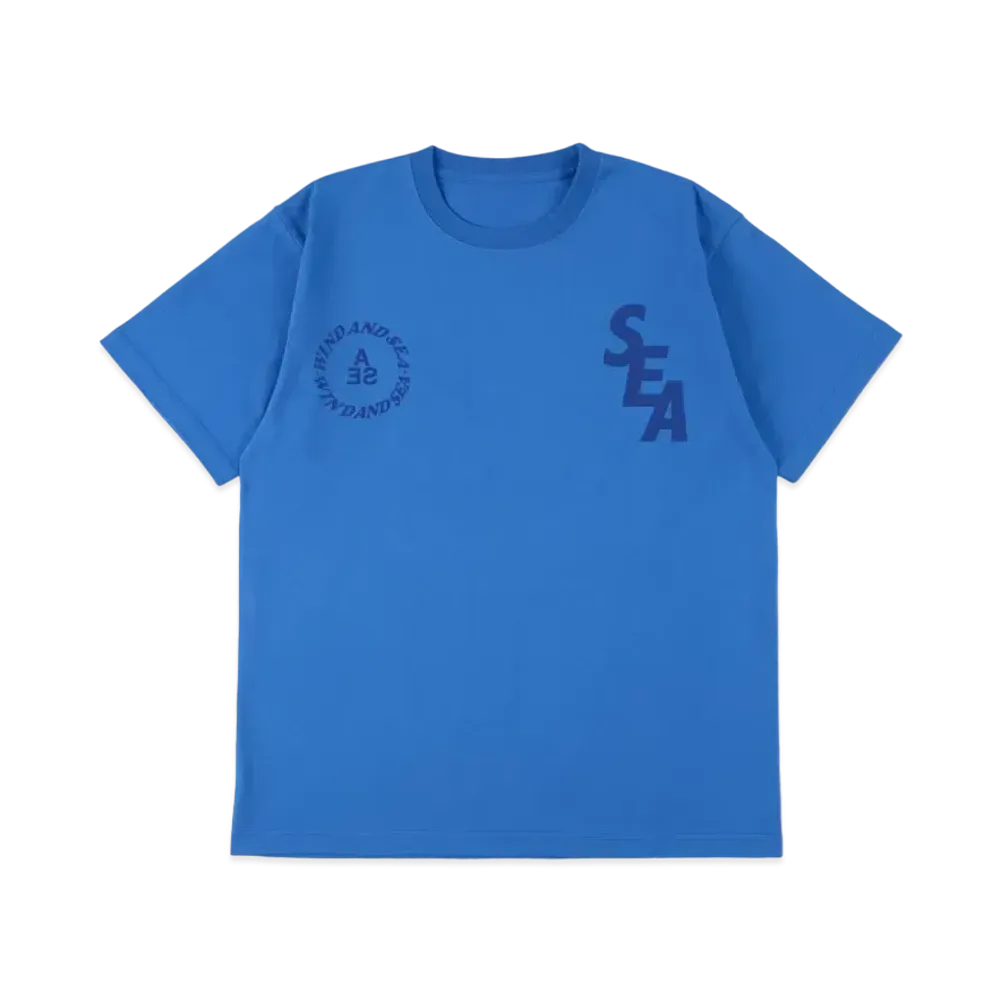 WIND AND SEA -Y&S- WDS CUSTOM TEE 7.1OZ "Royal Blue"