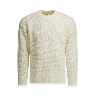 C.P. Company Wool Crew Neck Sweater "White"