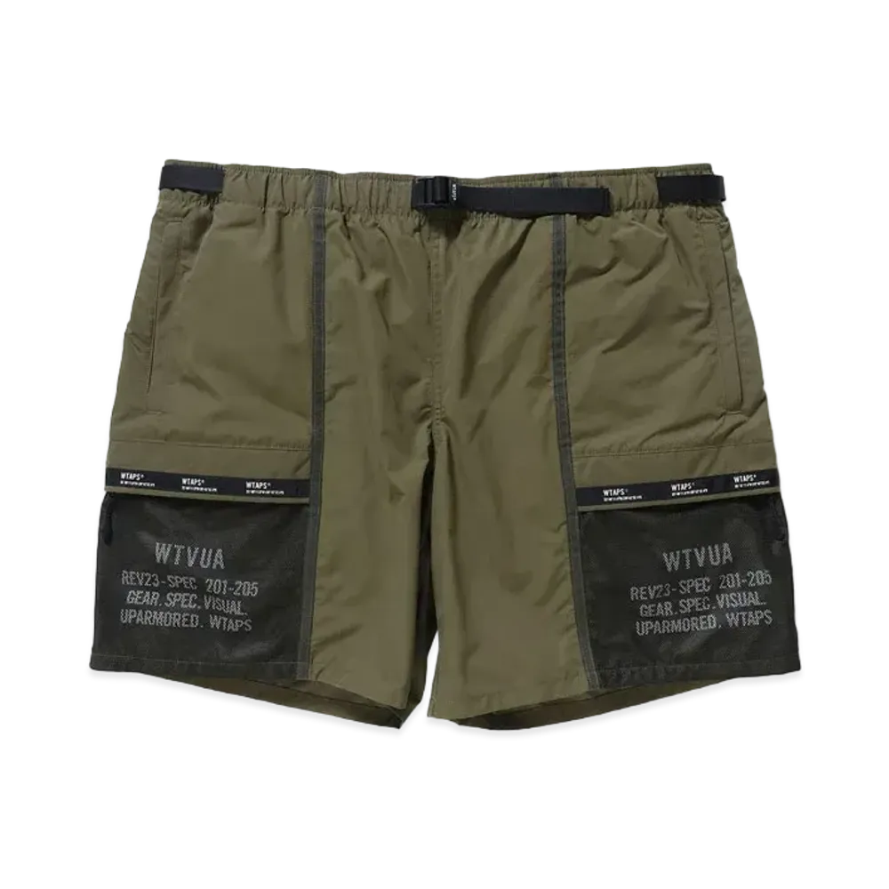 WTAPS Tracks / Shorts / Nylon. Tussah "Olive Drab"