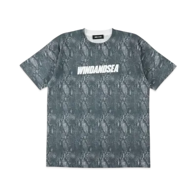 WIND AND SEA Zodiac Snake Pattern S/S Tee "Snake"